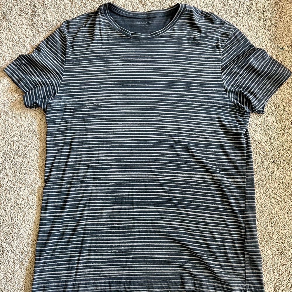 All Saints Mens short sleeve tee-shirt.
